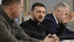 El presidente ucraniano Volodymyr Zelensky