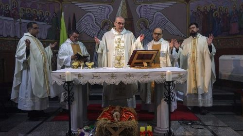 Пиццабалла среди христиан Газы: несите миру свет Христа