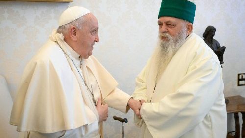 Papst empfängt albanischen Islamführer