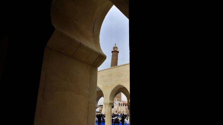 Neugebaute Moschee im Irak