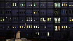 The Gemelli Hospital in Rome where Pope Francis is being treated 