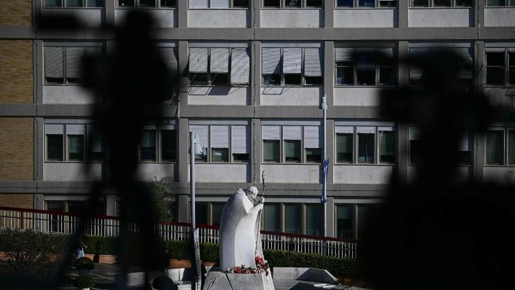 Rome's Gemelli Hospital where Pope Francis is receiving treatment