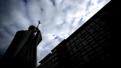 Eine Aufnahme von der Gemelli-Klinik