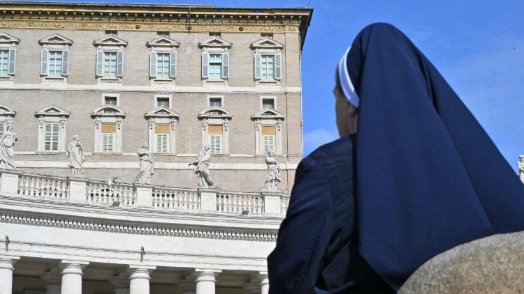 Søndag 23. februar 2025 var det fortsatt ingen pave i vinduet i Det apostoliske palass.