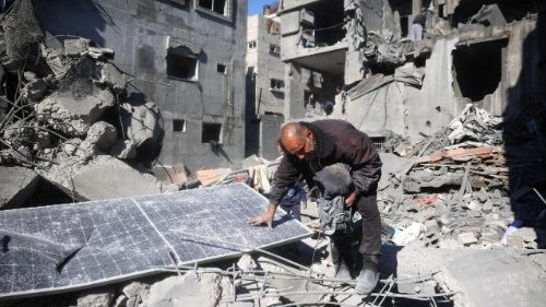 Le Pape demande la fin des bombardements dans la bande de Gaza