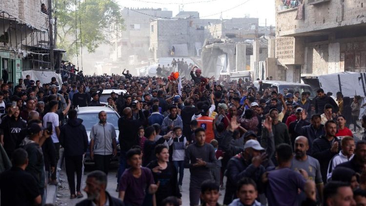 Manifestación contra Hamás en Beit Lahia