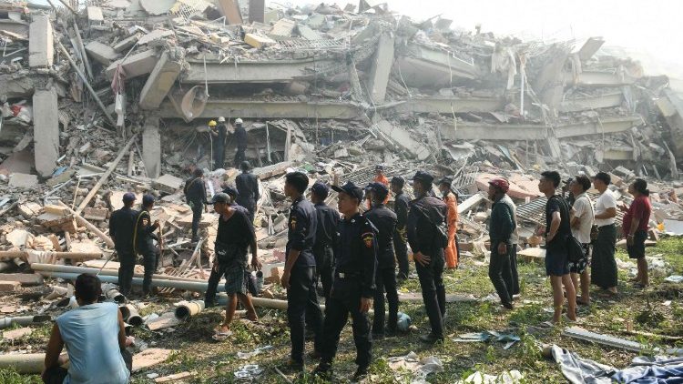 म्यांमार में भूकम्प