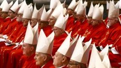 The College of Cardinals gathered for the fifth Novemdiales Mass for the late Pope Francis