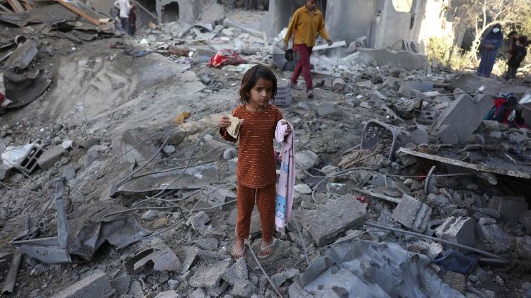 Ein Ende dieses Leids: Ein Mädchen in Gaza