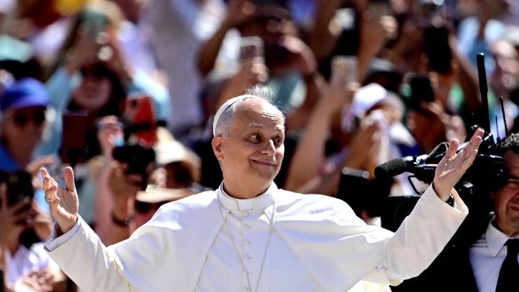 ലിയോ പതിനാലാമൻ പാപ്പാ - പൊതുകൂടിക്കാഴ്ചാസമ്മേളനത്തിൽനിന്നുള്ള ഒരു ദൃശ്യം