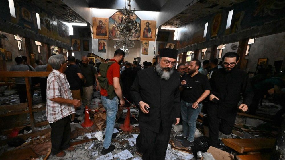 TOPSHOT-SYRIA-CONFLICT-BLAST-CHURCH