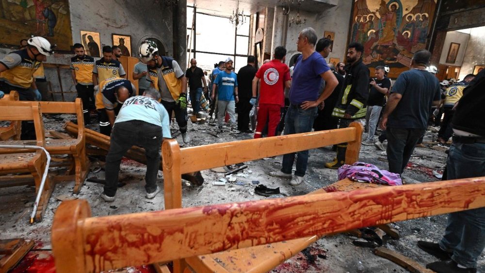 SYRIA-CONFLICT-BLAST-CHURCH