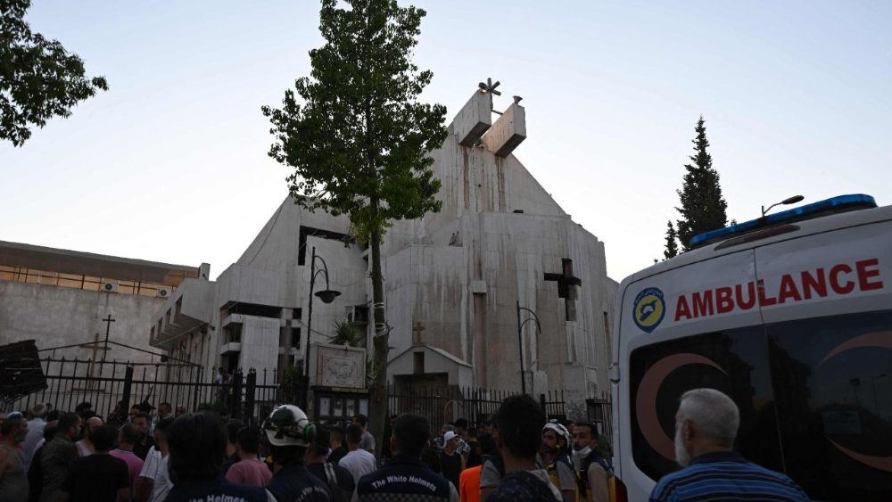 SYRIA-CONFLICT-BLAST-CHURCH