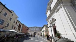 La parrocchia di San Tommaso da Villanova a Castel Gandolfo, dove il Papa celebrerà la Messa domenica 13 luglio