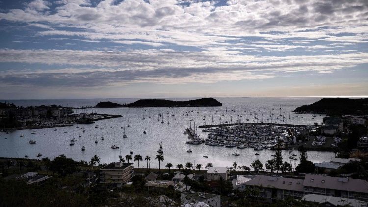 Le port de plaisance de Nouméa, en Nouvelle-Calédonie, le 30 septembre 2024. 