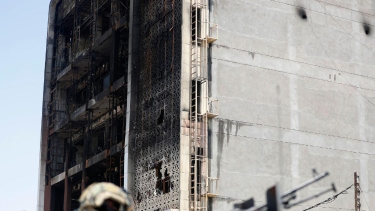 Snímka z miesta požiaru