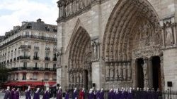 La cathédrale Notre-Dame de Paris. 