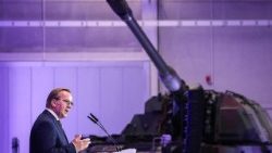 O ministro da Defesa alemão Boris Pistorius  (AFP or licensors)