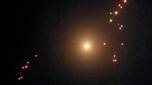 Russischer Drohnenangriff auf Kyiv