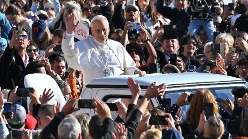 Агульная аўдыенцыя з Папам: ніводная ноч не цягнецца вечна