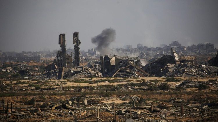 Sugriautas Gazos miestas