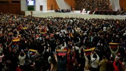 संत पापा लियो 14वें ने सात नए संतों की संत घोषणा के अवसर पर रोम आये तीर्थयात्रियों को संबोधित किया 