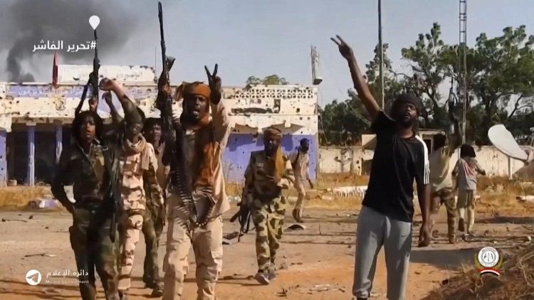 le Forze di supporto rapido in Sudan esultano per aver preso El Fasher