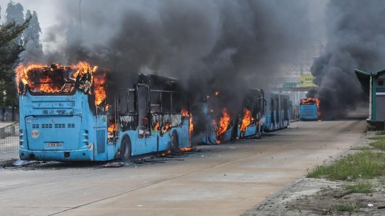 Unrest in Tanzania after the election