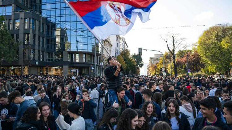 Proteste in Serbien