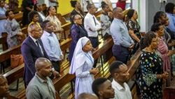 Вярващи католици в Африка