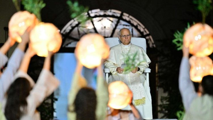 El Papa con los jóvenes libaneses