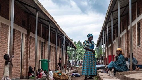 डेमोक्रेटिक रिपब्लिक ऑफ कॉन्गो के शरणार्थियों का एक दृश्य  (तस्वीरः12.12.2025)