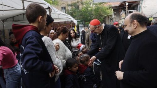 Cardinal Pizzaballa arrives in Gaza ahead of Christmas