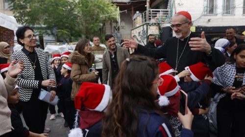Le cardinal Pizzaballa &agrave; Gaza pour c&eacute;l&eacute;brer No&euml;l avec la communaut&eacute; catholique