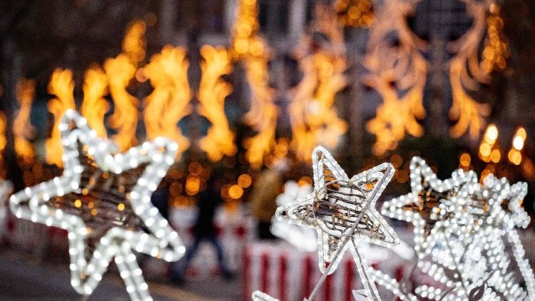 Weihnachtsdekoration in Berlin