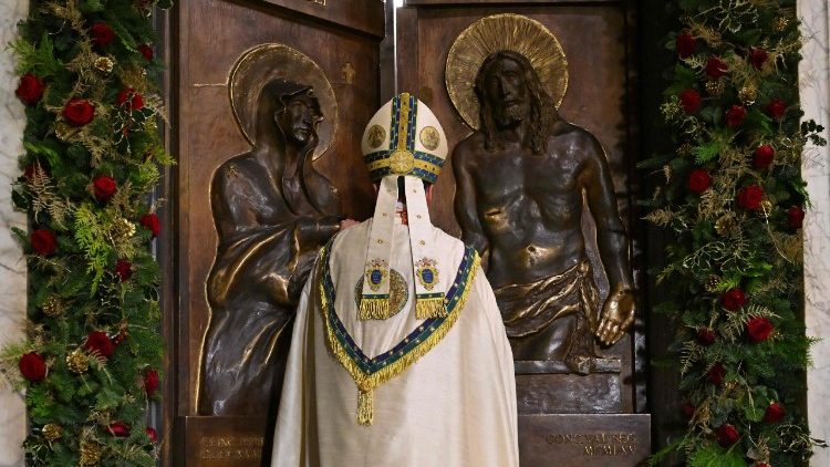 Die Schliessung der Heiligen Pforte bei Santa Maria Maggiore*