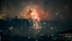Feuerwerk zum Neuen Jahr 2026 in Jakarta