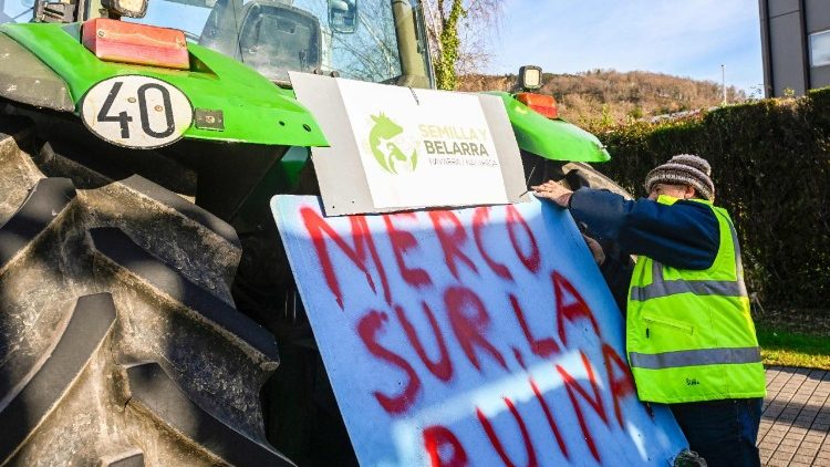 SPAIN-FRANCE-AGRICULTURE-PROTEST-MERCOSUR