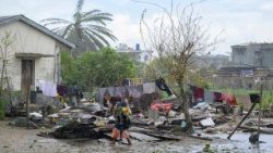 चक्रवात के कारण मडागास्कर में बाढ़ और भूस्खलन की स्थिति