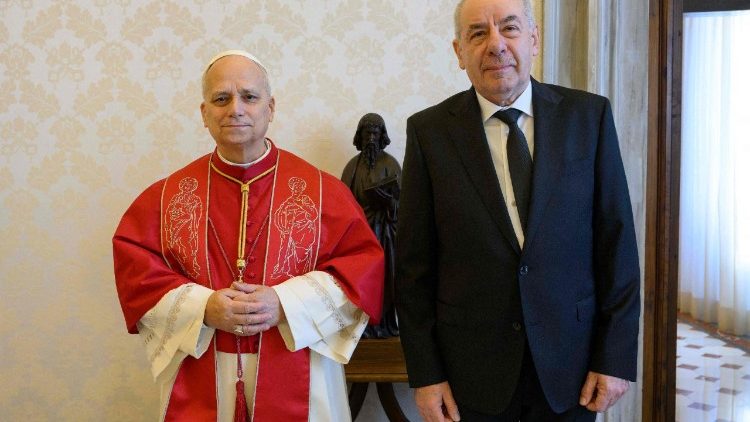 Papst und Pr&auml;sident