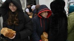 Distribuzione di aiuti a Kyiv