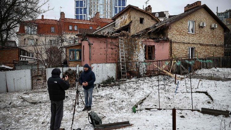 Kyiv, vier Jahre nach Beginn der russischen Vollinvasion