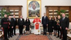 Baba Mtakatifu Leo XIV, tarehe 2 Machi 2026 amekutana na kuzungumza na Myriam Spiteri Debono, Rais wa Malta pamoja na ujumbe wake.