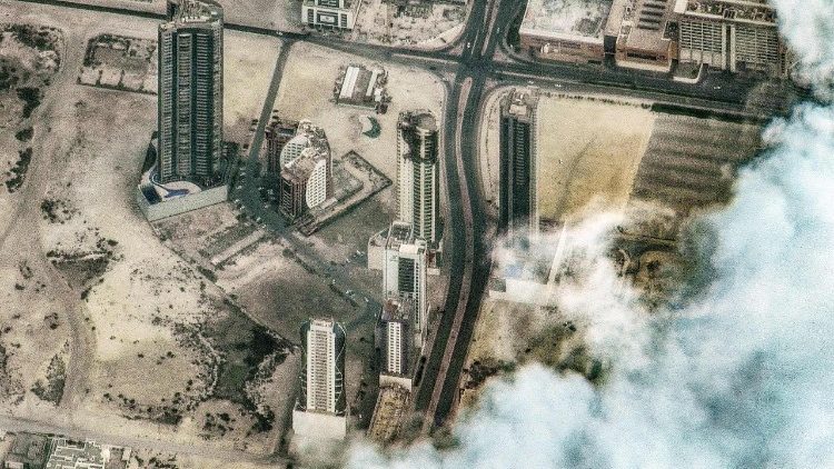 Drone attack on an apartment building in Bahrein's capital Manama