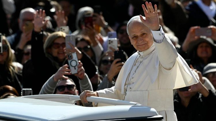 Pope Leo XIV at General Audience