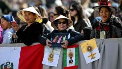 Пілігрымы на агульнай аўдыенцыі