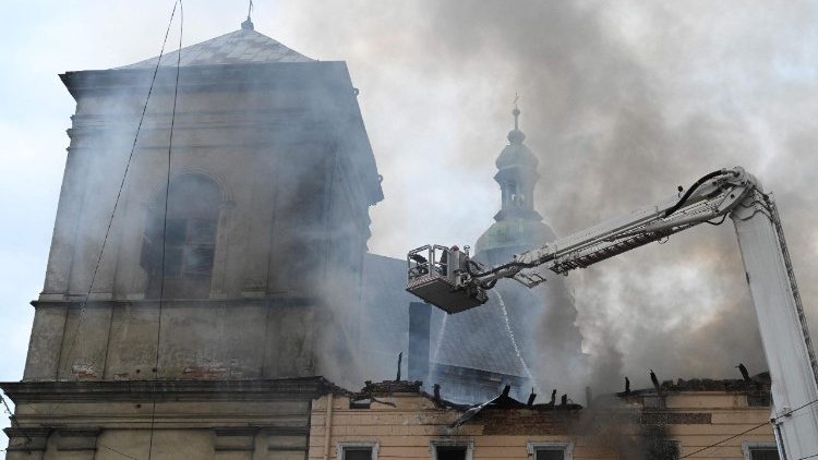 Nach dem Drohnenangriff in Lemberg
