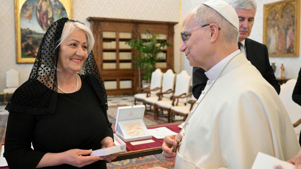 Аўдыенцыя Льва XIV для прэм’ер-міністра Босніі і Герцагавіны 