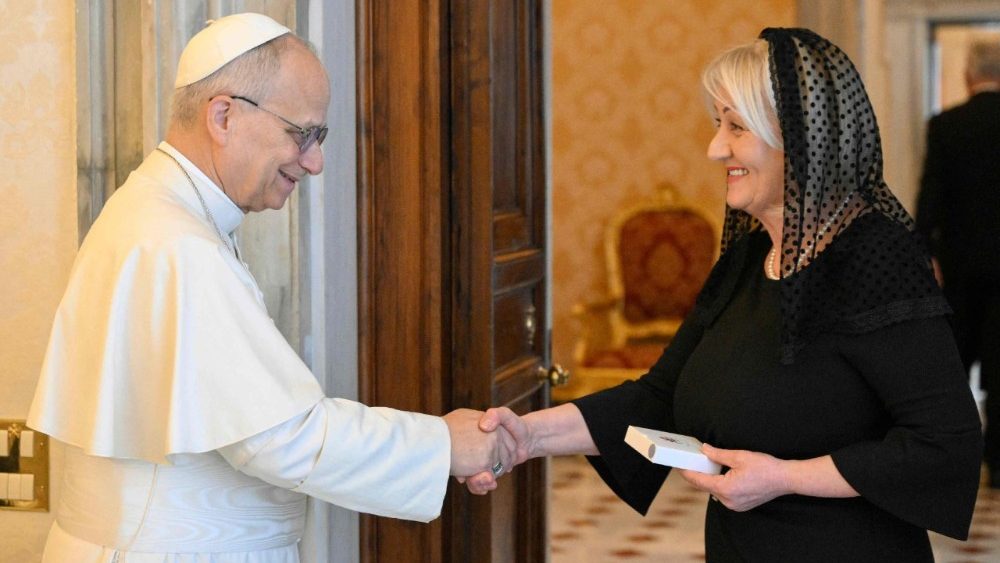 Аўдыенцыя Льва XIV для прэм’ер-міністра Босніі і Герцагавіны 