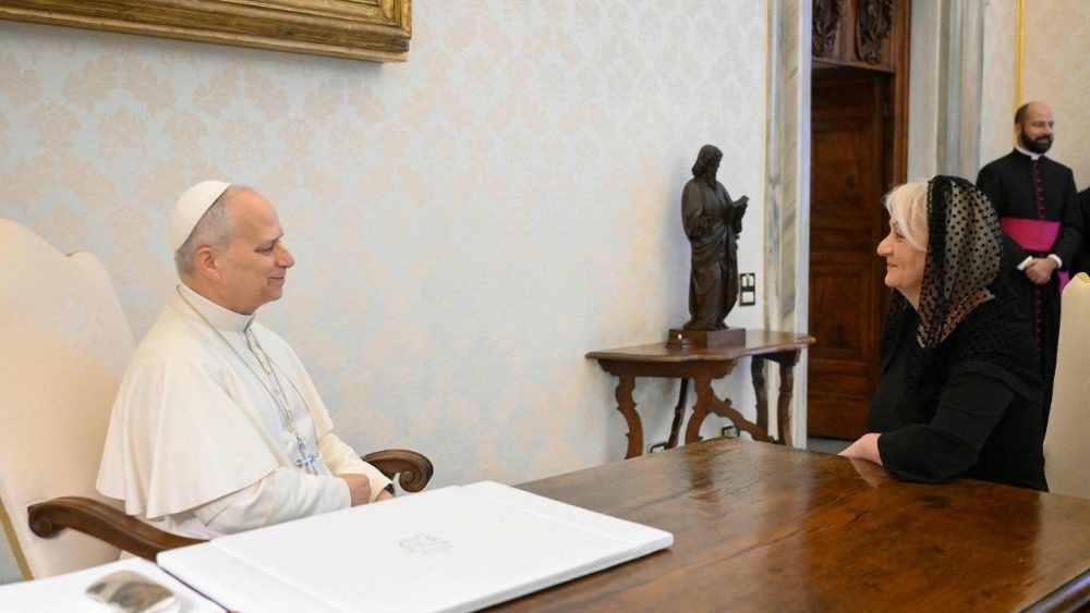 Аўдыенцыя Льва XIV для прэм’ер-міністра Босніі і Герцагавіны 